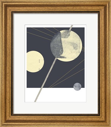 Framed Planetary Weights III Print