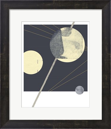 Framed Planetary Weights III Print