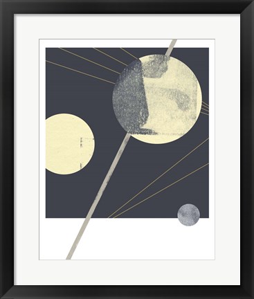 Framed Planetary Weights III Print