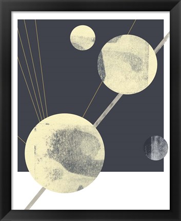 Framed Planetary Weights IV Print