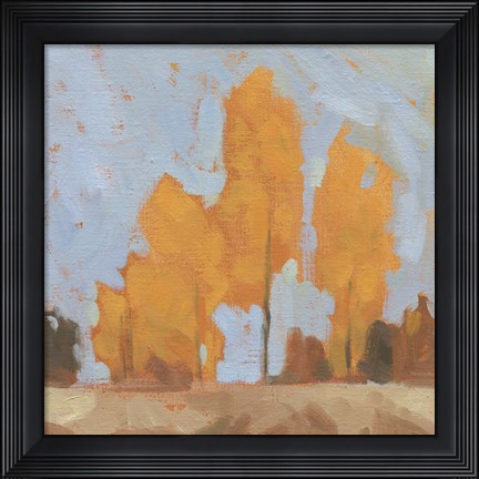 Framed Golden Seasons II Print
