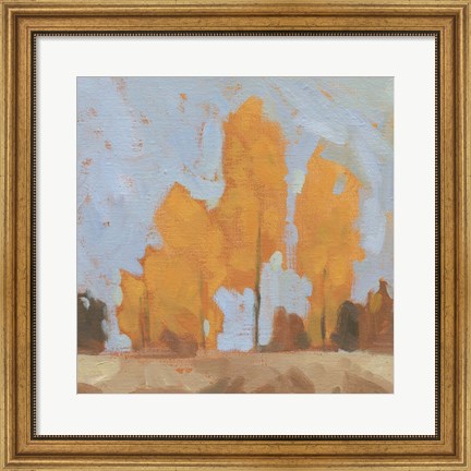 Framed Golden Seasons II Print