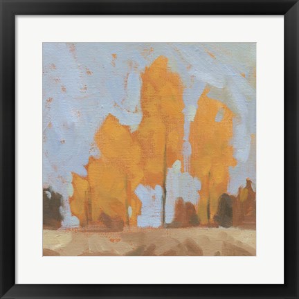 Framed Golden Seasons II Print