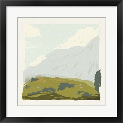 Framed Alpine Ascent II Print