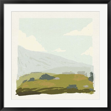 Framed Alpine Ascent III Print