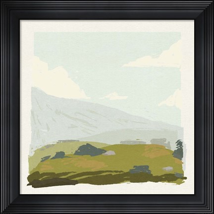 Framed Alpine Ascent III Print