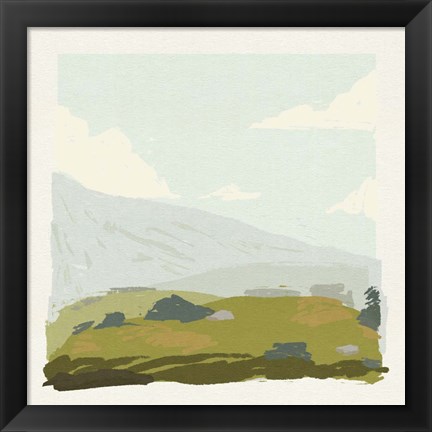 Framed Alpine Ascent III Print