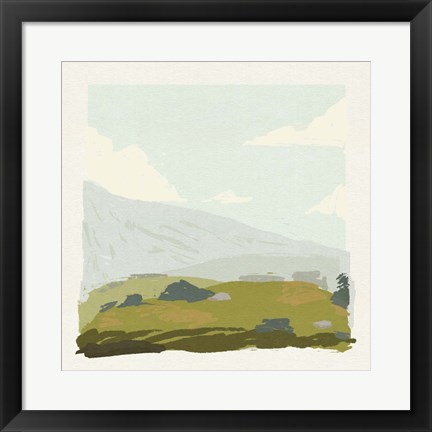 Framed Alpine Ascent III Print