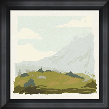 Framed Alpine Ascent IV Print
