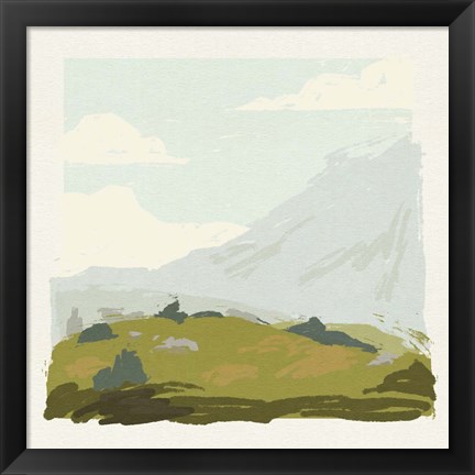 Framed Alpine Ascent IV Print