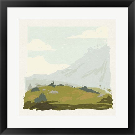 Framed Alpine Ascent IV Print