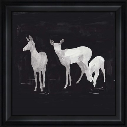Framed Sophisticated Whitetail II Print