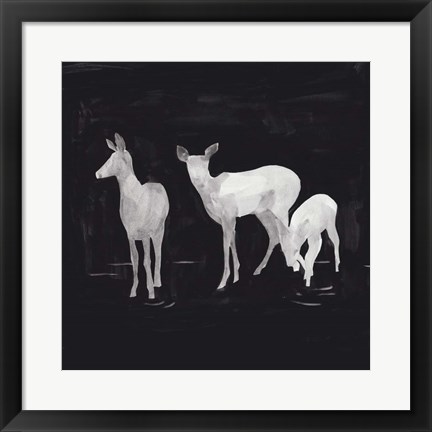 Framed Sophisticated Whitetail II Print