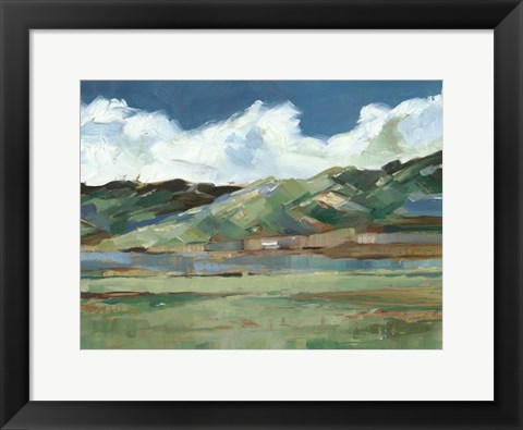 Framed Western Sky I Print