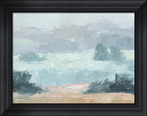 Framed Pastel Valley II Print