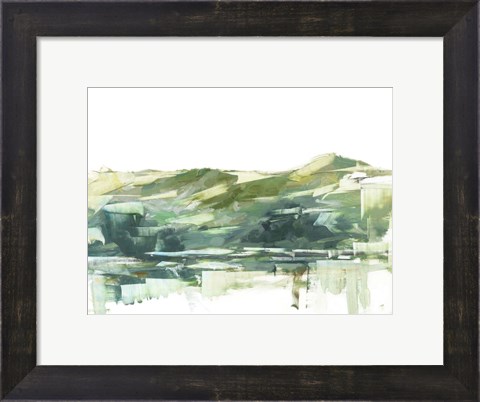 Framed Across The Lake I Print