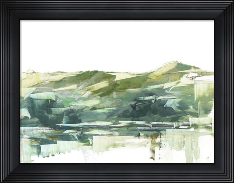 Framed Across The Lake I Print