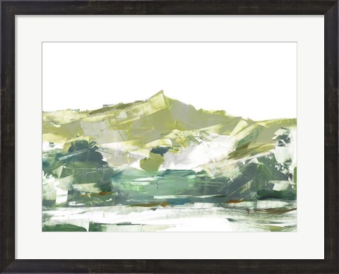 Framed Across The Lake II Print