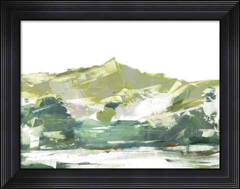 Framed Across The Lake II Print