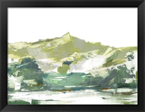 Framed Across The Lake II Print