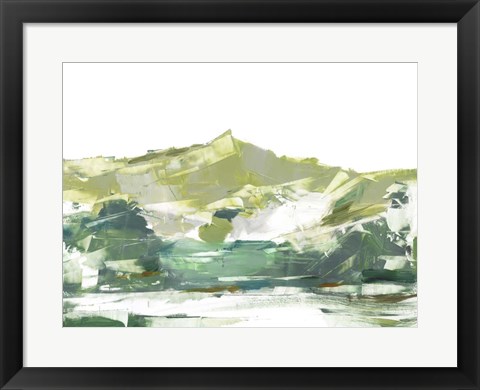 Framed Across The Lake II Print