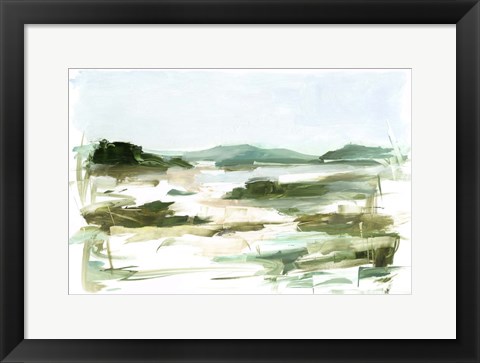 Framed Marsh Sketch II Print