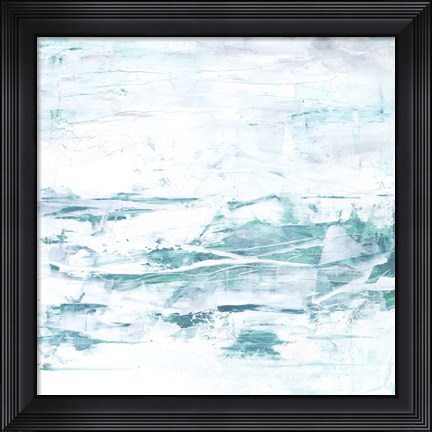 Framed Caribbean Currents I Print