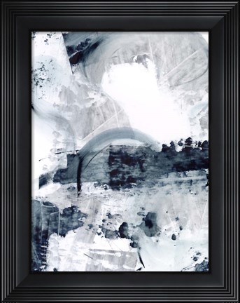 Framed Polar Opposites I Print