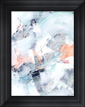 Framed Marbled Candy I Print