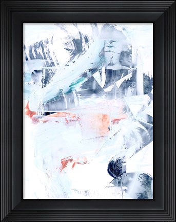 Framed Marbled Candy II Print