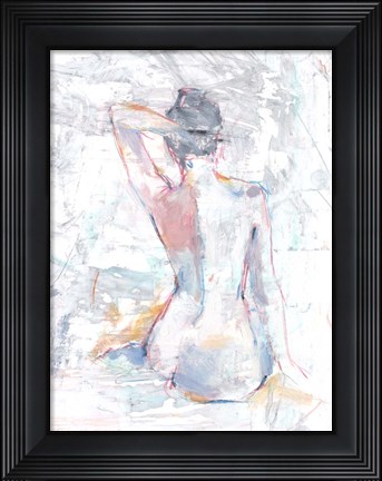Framed Pastel Study I Print