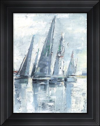 Framed Regatta I Print