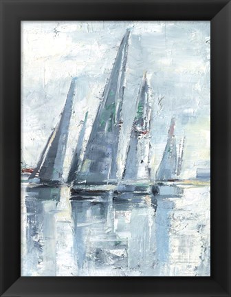 Framed Regatta I Print