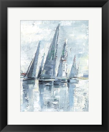 Framed Regatta I Print