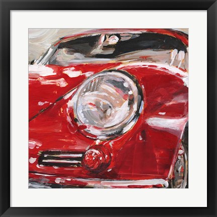 Framed Sportscar Collection I Print