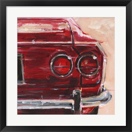 Framed Sportscar Collection IV Print