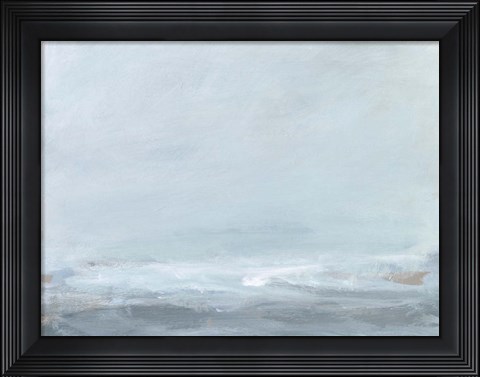 Framed Soft Sea Mist I Print