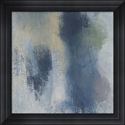 Framed Azure Blend I Print