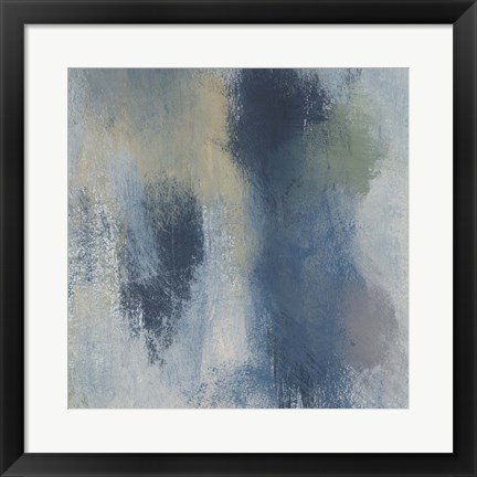 Framed Azure Blend I Print