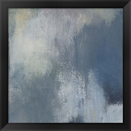 Framed Azure Blend II Print