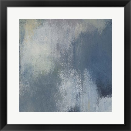 Framed Azure Blend II Print