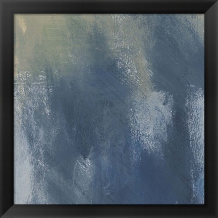 Framed Azure Blend III Print