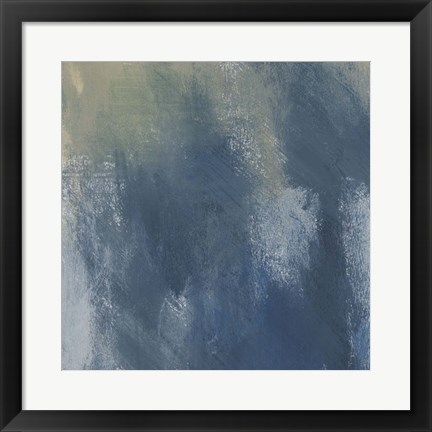 Framed Azure Blend III Print