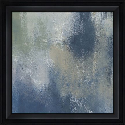 Framed Azure Blend IV Print