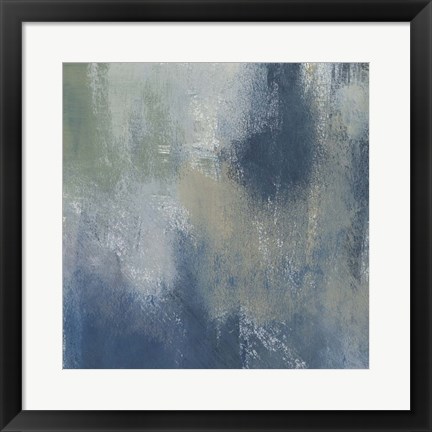 Framed Azure Blend IV Print