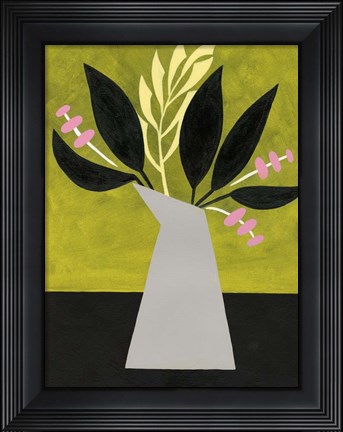 Framed Mod Bouquet I Print