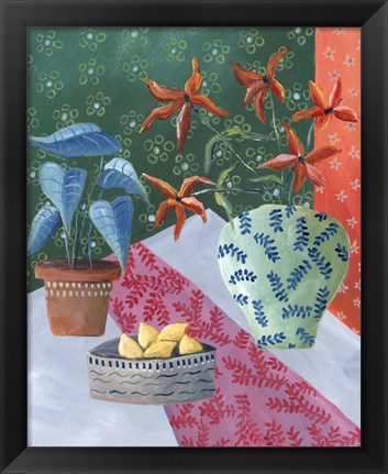 Framed Table Vignette II Print