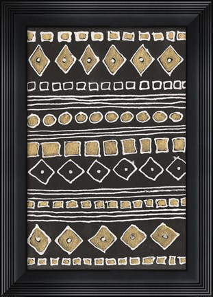 Framed Gold Tested III Print