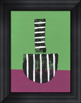 Framed Colorful Isolation II Print