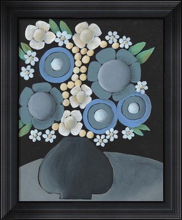 Framed Gathering Floral II Print